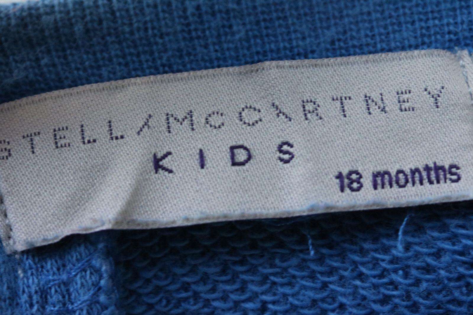 STELLA MCCARTNEY KIDS BABY BOY BLUE BILLY BEAR SWEATER 18 MONTHS - Image 4