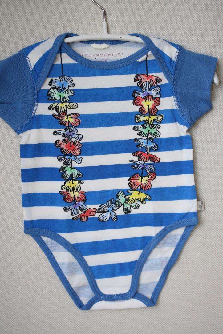 STELLA MCCARTNEY KIDS BABY CASSIDY STRIPED SHORTIE 9 MONTHS - Image 4