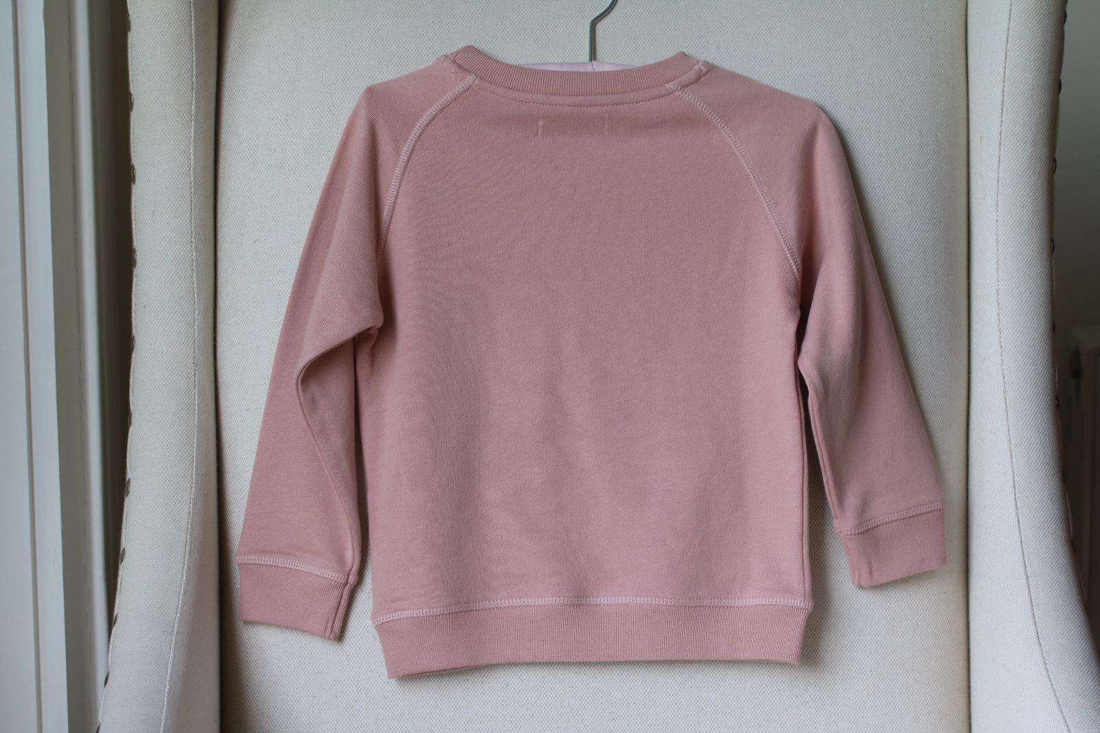 STELLA MCCARTNEY KIDS BABY GIRLS PINK FLORAL SWEATER 4 YEARS - Image 2