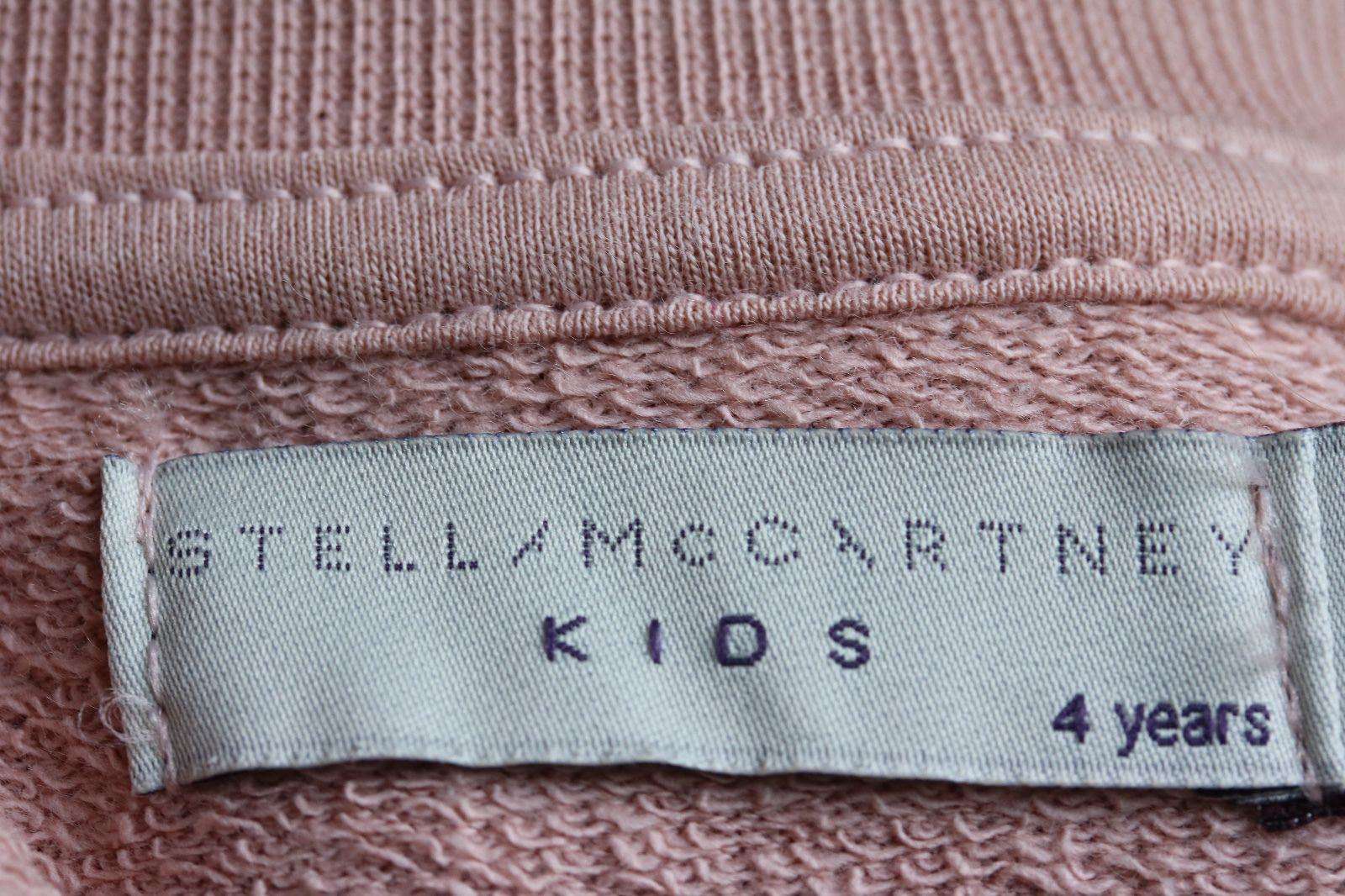 STELLA MCCARTNEY KIDS BABY GIRLS PINK FLORAL SWEATER 4 YEARS - Image 4