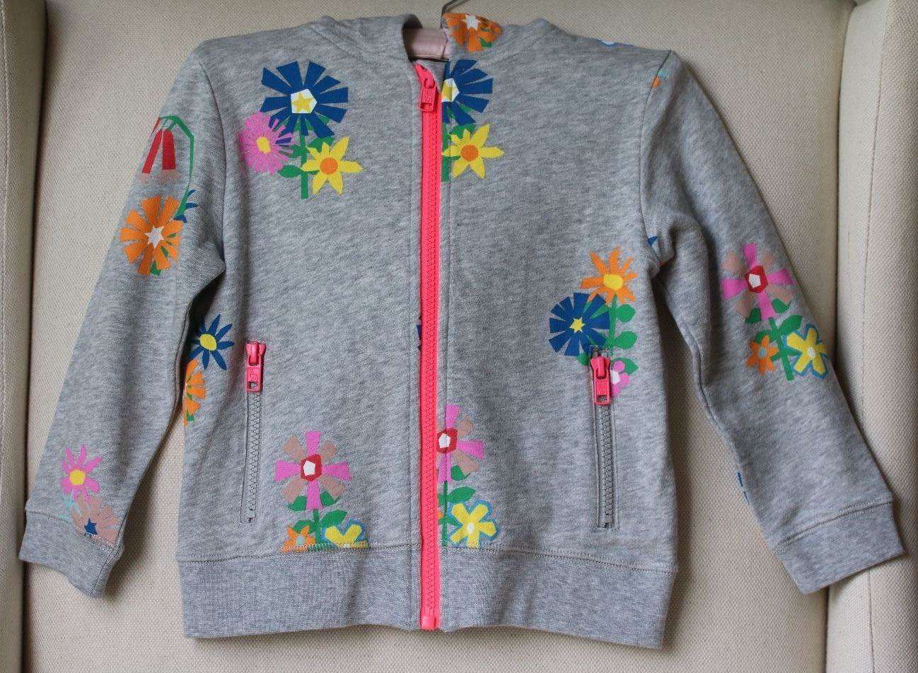 STELLA MCCARTNEY KIDS BABY GIRLS REBECCA ZIP-UP SWEATER 4 YEARS - Image 4