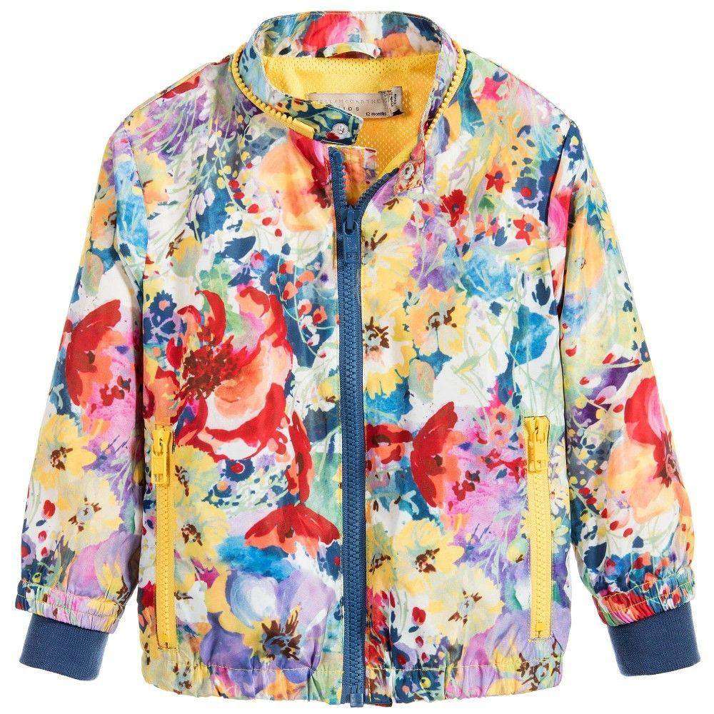 STELLA MCCARTNEY KIDS BABY GIRLS SCOUT FLORAL JACKET 3 YEARS - Image 9