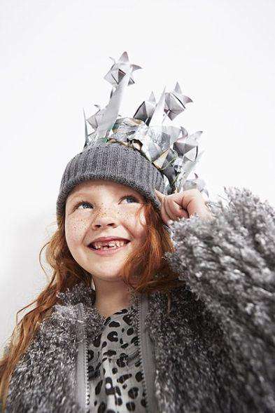 STELLA MCCARTNEY KIDS BABY GREY SPARKLES COAT 3 YEARS - Image 3