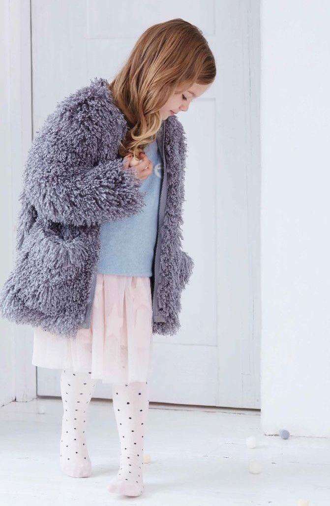 STELLA MCCARTNEY KIDS BABY GREY SPARKLES COAT 3 YEARS - Image 9