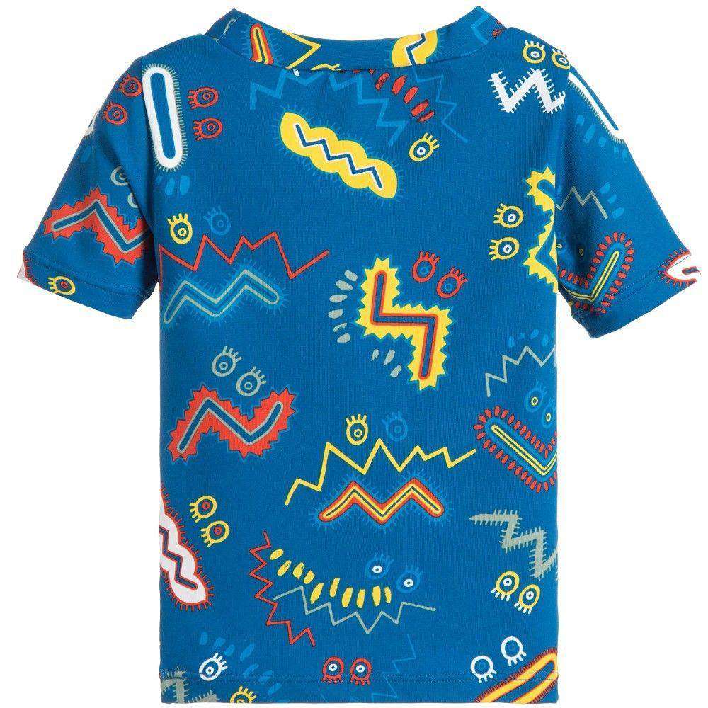 STELLA MCCARTNEY KIDS BABY SUN PROTECTIVE SWIM TOP 18 MONTHS - Image 5