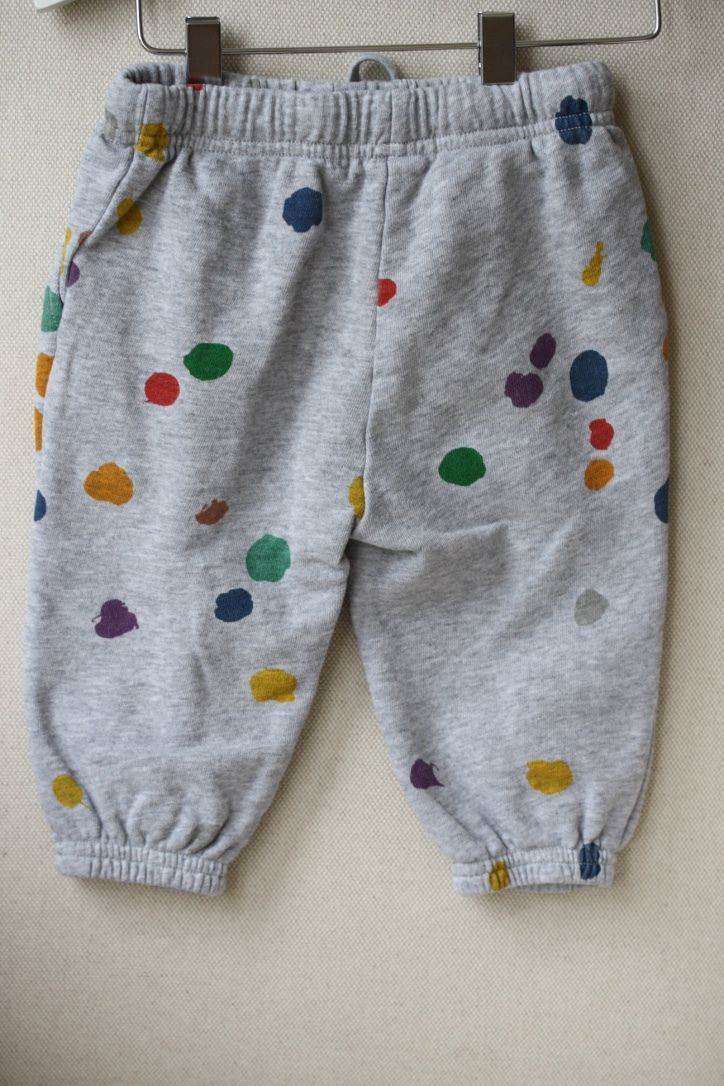 STELLA MCCARTNEY KIDS BABY ZACHARY POLKA DOT TRACKSUIT BOTTOMS 12 MONTHS - Image 4