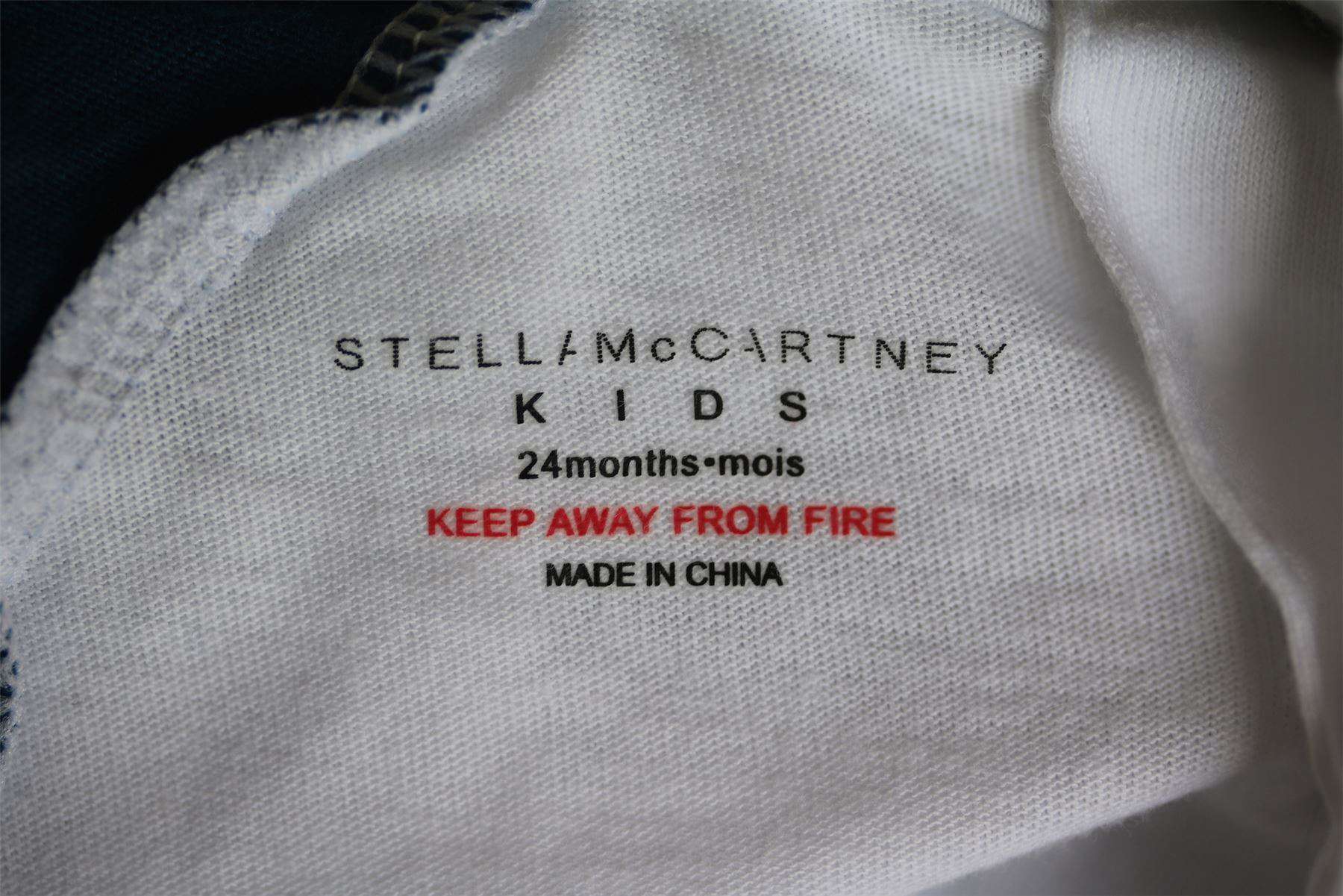 STELLA MCCARTNEY KIDS BOYS BLUE TIGER TOP 24 MONTHS - Image 3