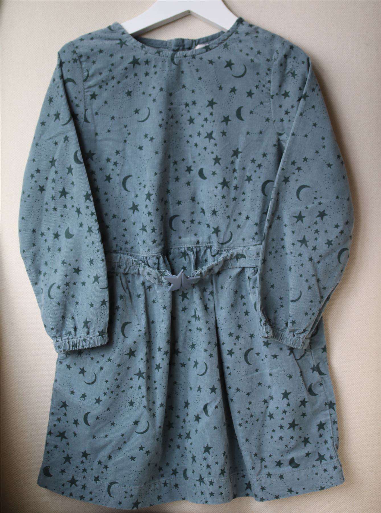 STELLA MCCARTNEY KIDS GIRLS BLUE COTTON DRESS 5 YEARS - Image 2