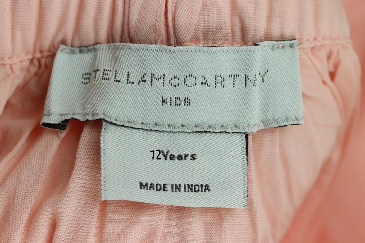 STELLA MCCARTNEY KIDS GIRLS BUTTERFLY COTTON DRESS 12 YEARS - Image 4