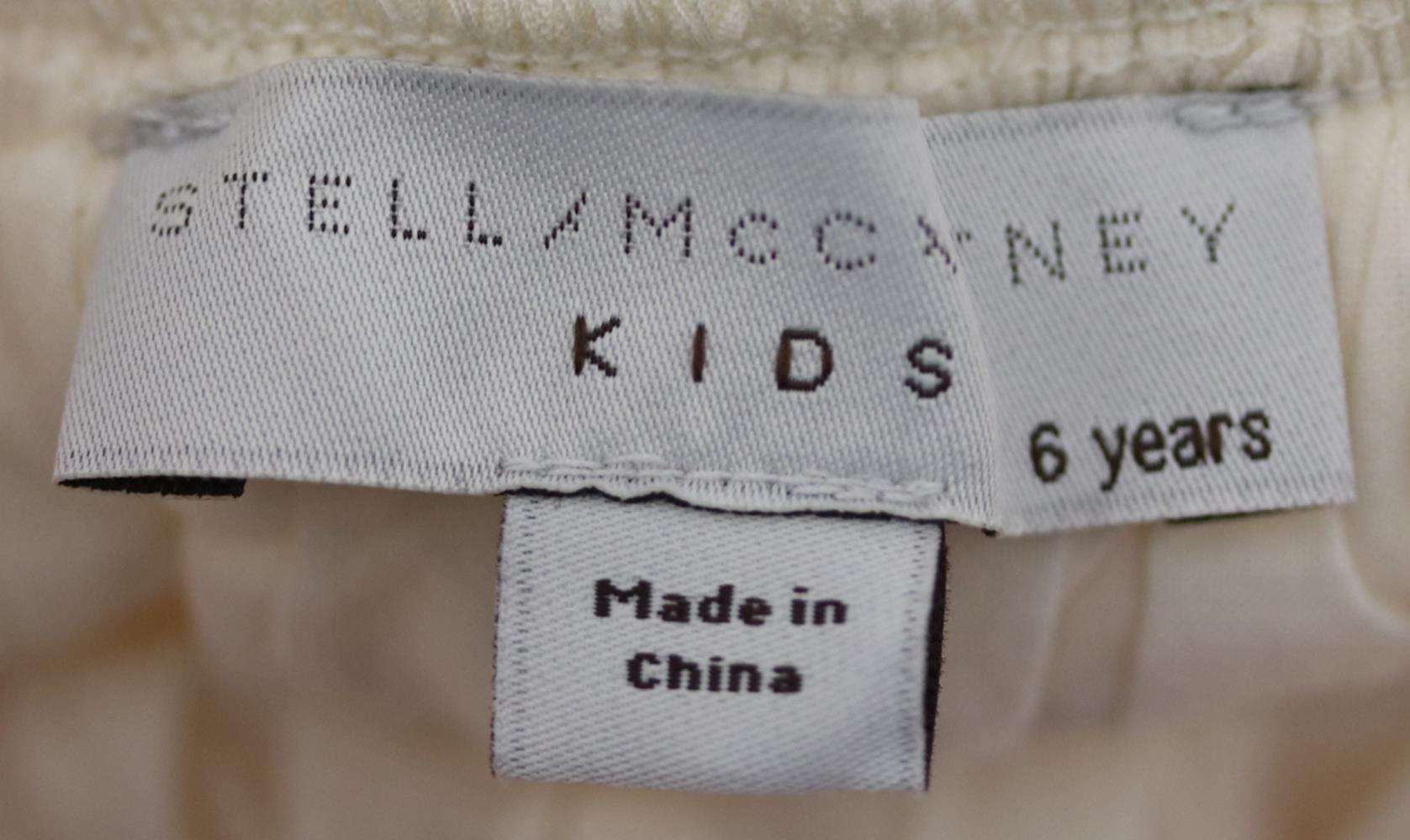 STELLA MCCARTNEY KIDS GIRLS CONFETTI TULLE SKIRT 6 YEARS - Image 4