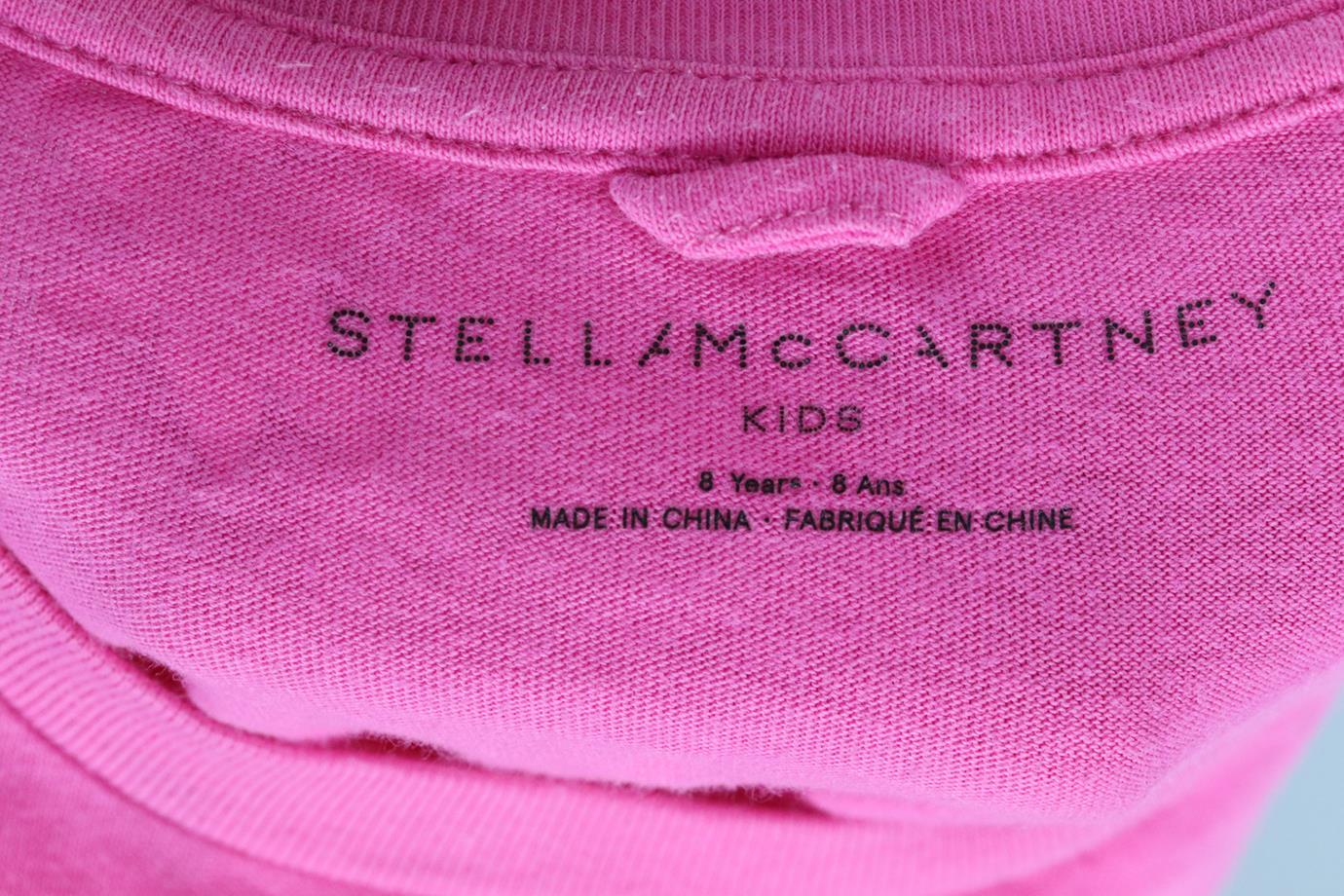 STELLA MCCARTNEY KIDS GIRLS COTTON DRESS 8 YEARS - Image 4