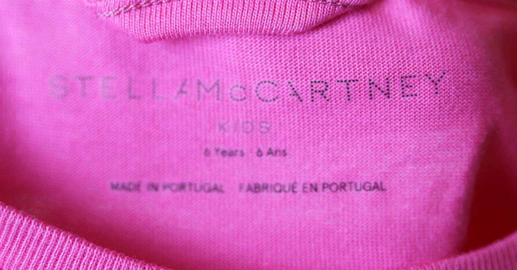 STELLA MCCARTNEY KIDS GIRLS COTTON T-SHIRT 6 YEARS - Image 4