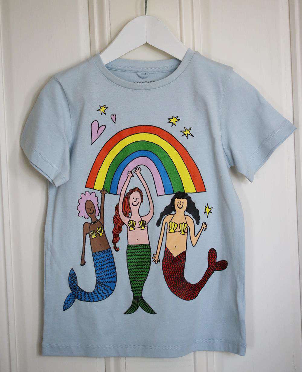 STELLA MCCARTNEY KIDS GIRLS COTTON T-SHIRT 6 YEARS - Image 2