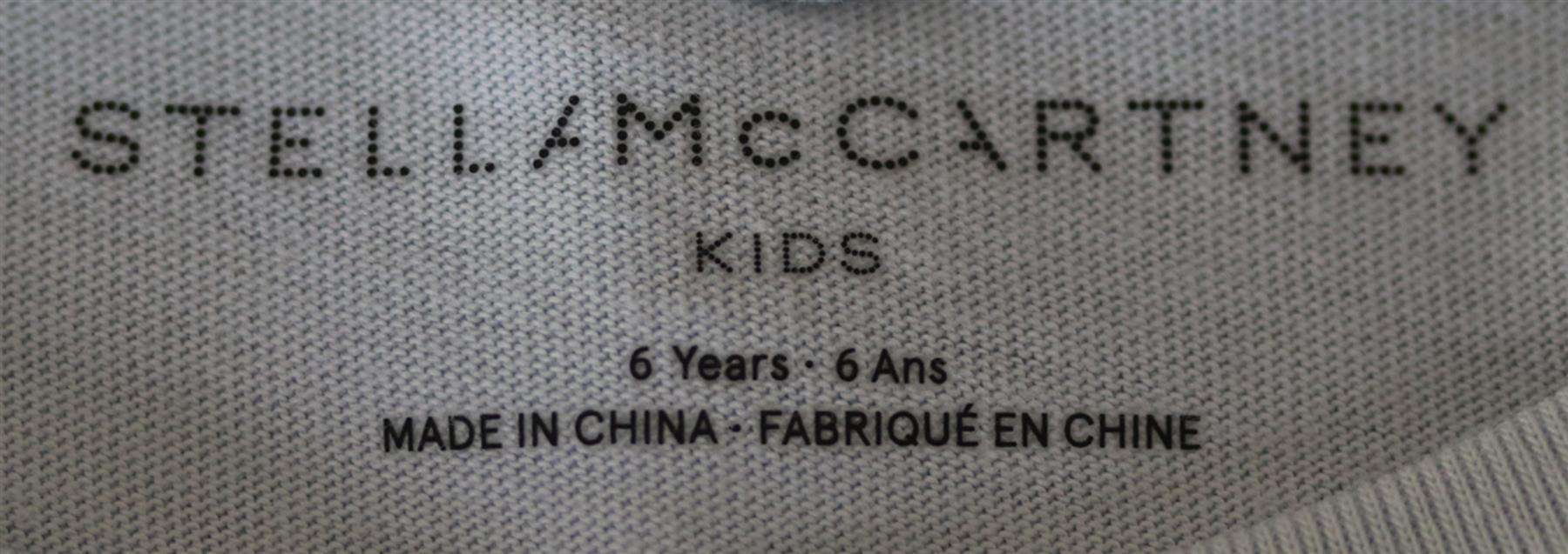 STELLA MCCARTNEY KIDS GIRLS COTTON T-SHIRT 6 YEARS - Image 4
