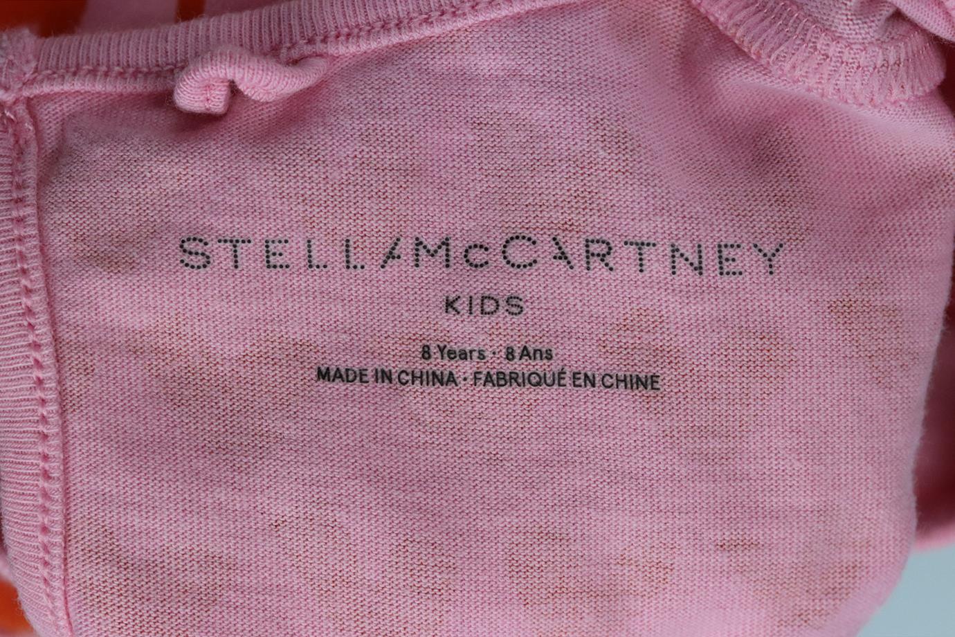 STELLA MCCARTNEY KIDS GIRLS COTTON TOP AND SHORTS SET 8 YEARS - Image 10
