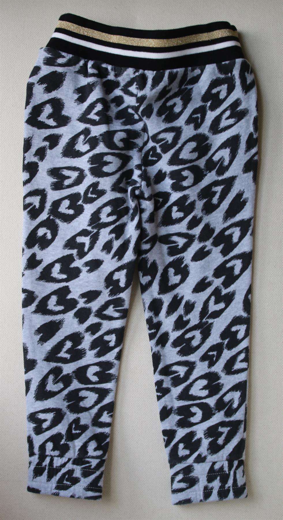 STELLA MCCARTNEY KIDS GIRLS HEART PRINT COTTON TRACKSUIT 5 YEARS - Image 5