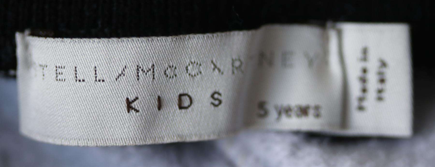 STELLA MCCARTNEY KIDS GIRLS HEART PRINT COTTON TRACKSUIT 5 YEARS - Image 6