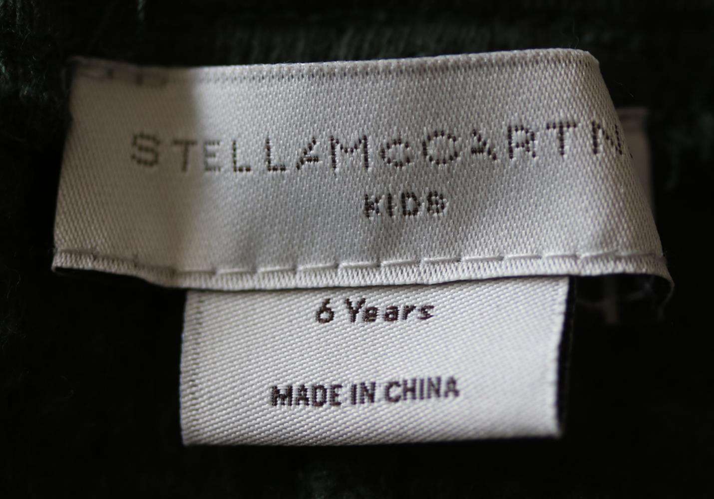 STELLA MCCARTNEY KIDS GIRLS LOGO COTTON TRACKSUIT 6 YEARS - Image 6