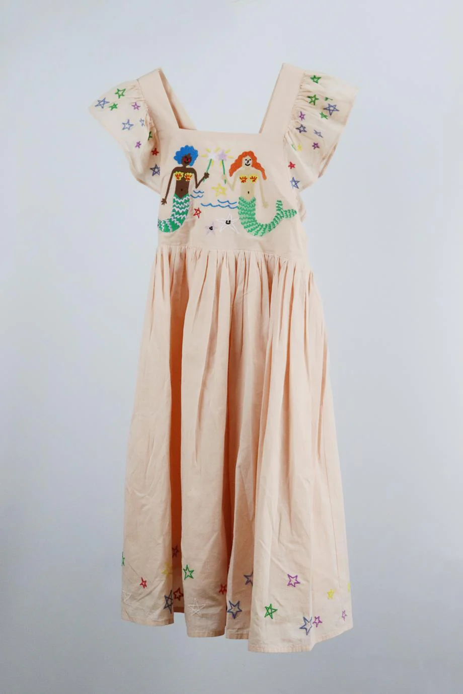 STELLA MCCARTNEY KIDS GIRLS MERMAID COTTON DRESS 8 YEARS - Image 2