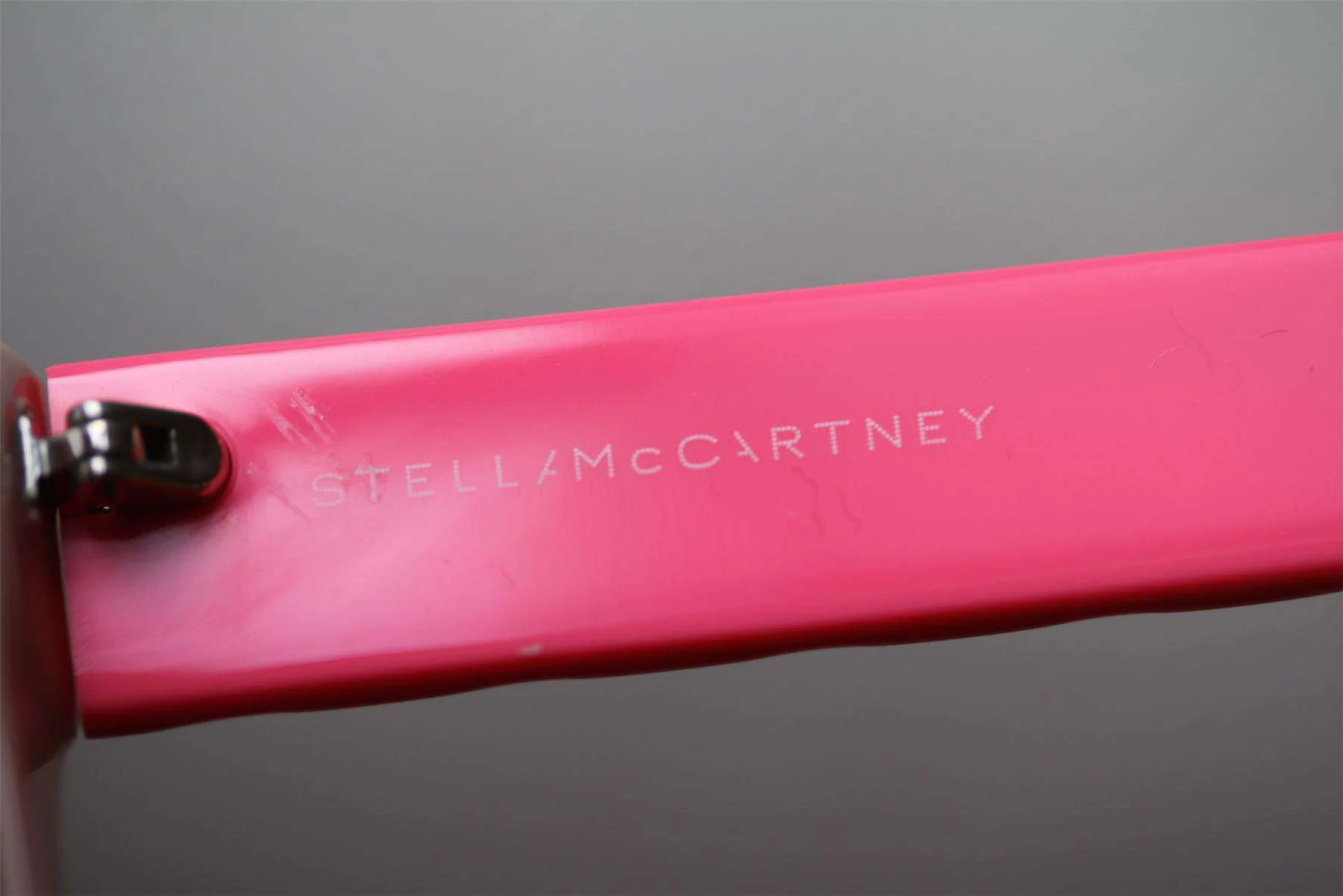 STELLA MCCARTNEY KIDS GIRLS PINK CHAIN SUNGLASSES - Image 3