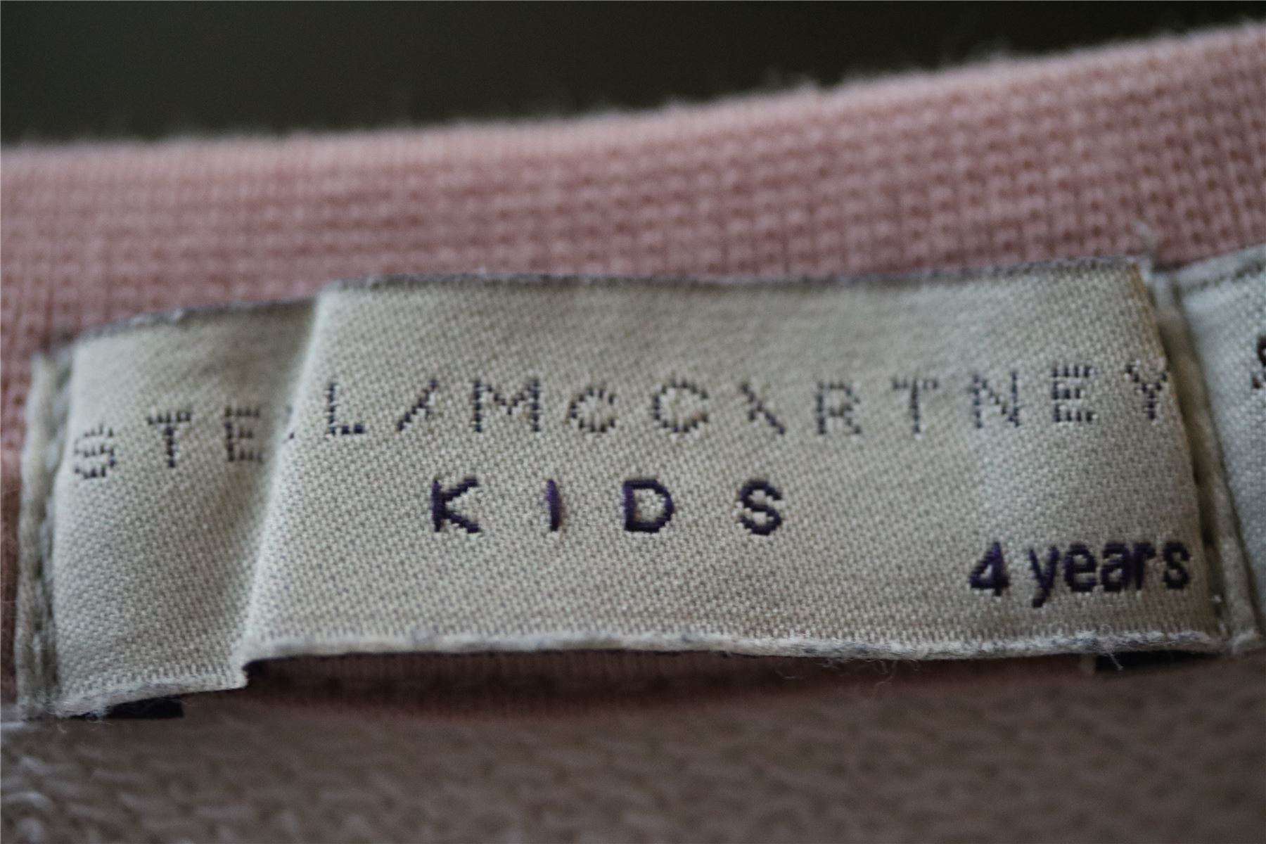 STELLA MCCARTNEY KIDS GIRLS PINK DOLPHIN SWEATER 4 YEARS - Image 3