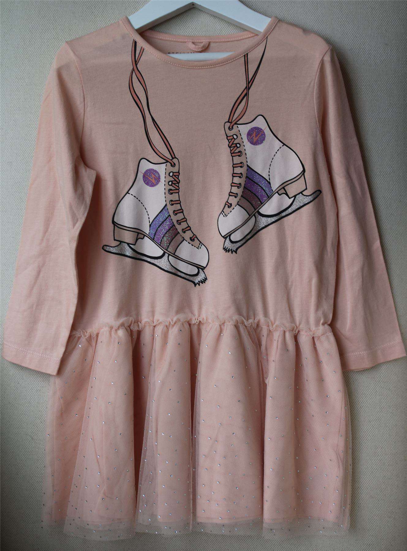 STELLA MCCARTNEY KIDS GIRLS PINK ICE SKATES DRESS 5 YEARS - Image 2
