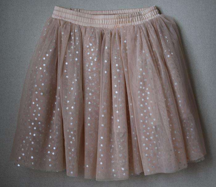 STELLA MCCARTNEY KIDS GIRLS PINK TULLE SKIRT WITH SILVER POLKADOT 3 YEARS - Image 2