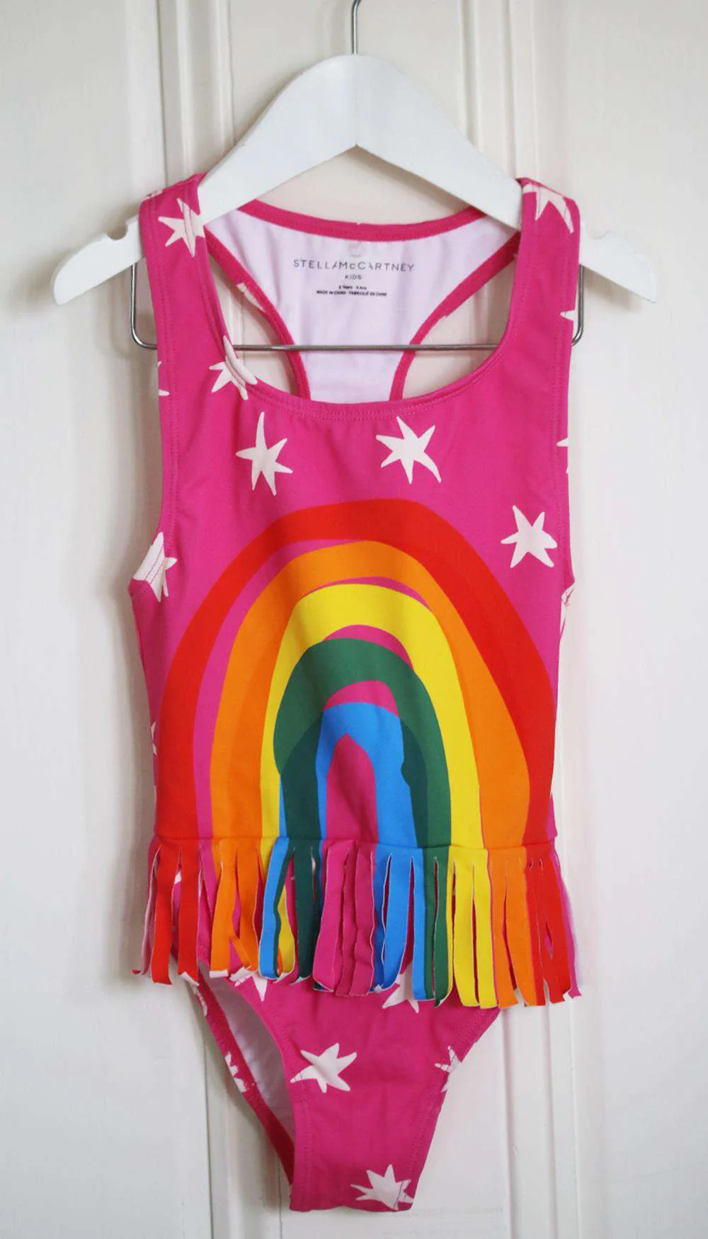 STELLA MCCARTNEY KIDS GIRLS RAINBOW SWIMSUIT 6 YEARS - Image 2