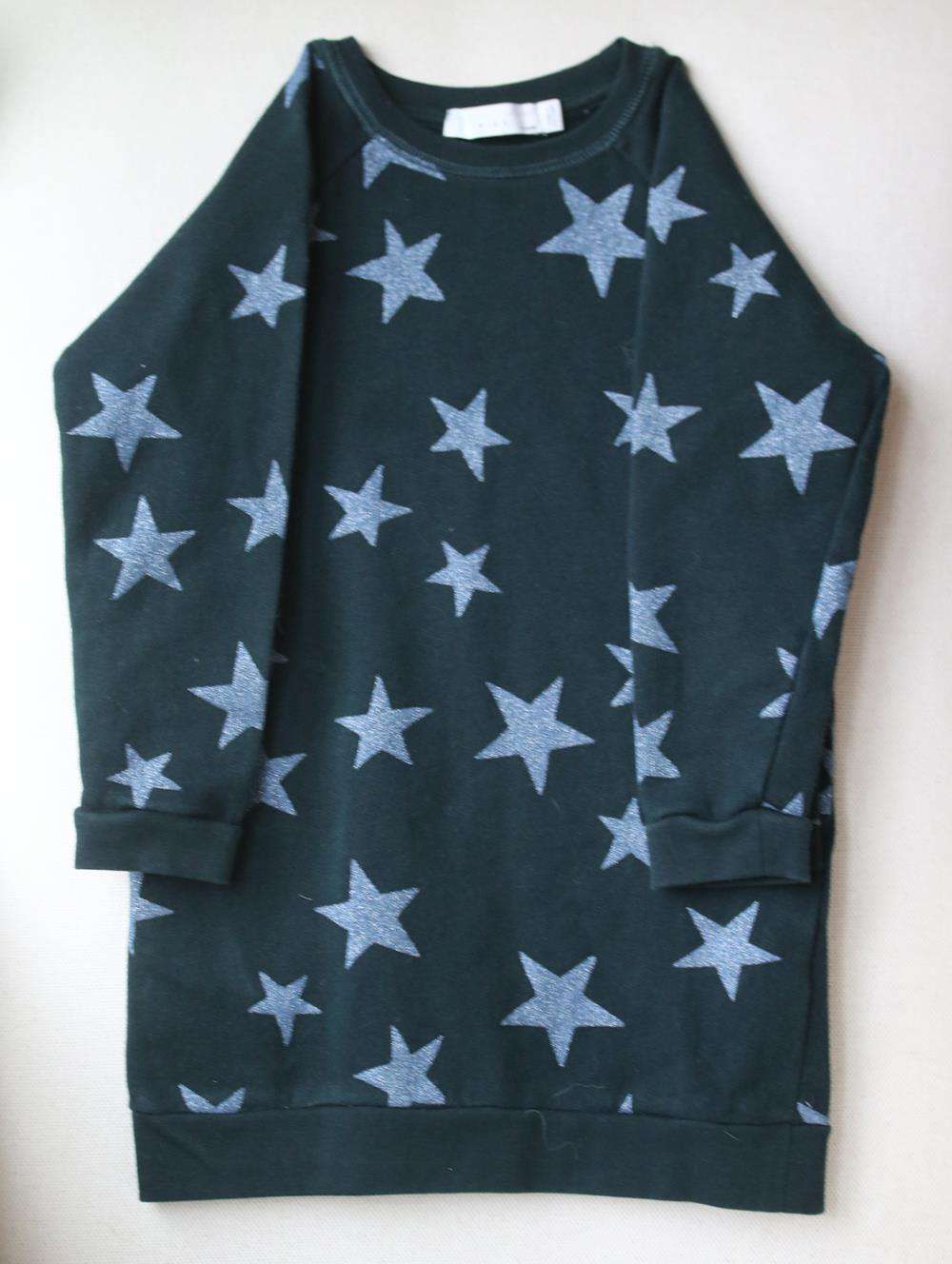 STELLA MCCARTNEY KIDS GIRLS STAR PRINT SWEATER DRESS 5 YEARS - Image 2