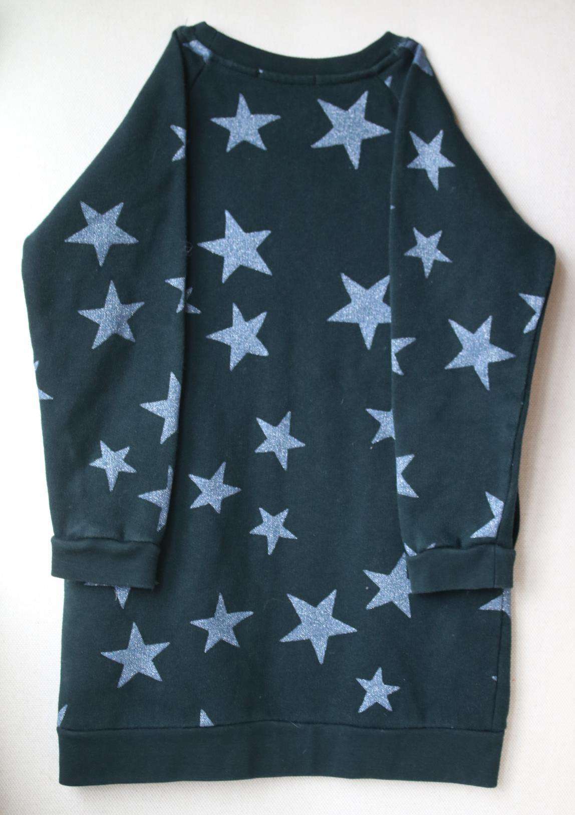 STELLA MCCARTNEY KIDS GIRLS STAR PRINT SWEATER DRESS 5 YEARS - Image 3