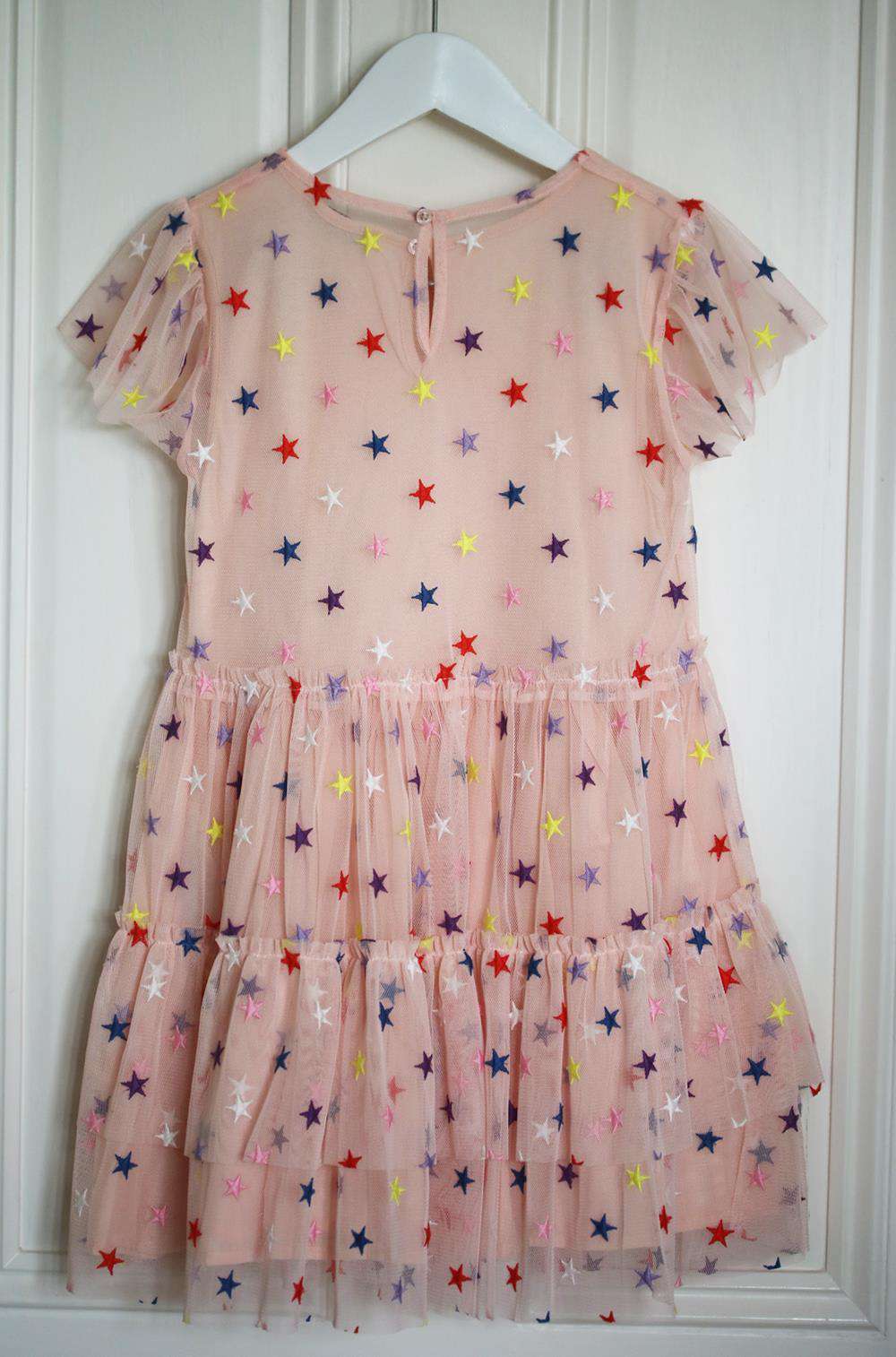 STELLA MCCARTNEY KIDS GIRLS STAR TULLE DRESS 6 YEARS - Image 3