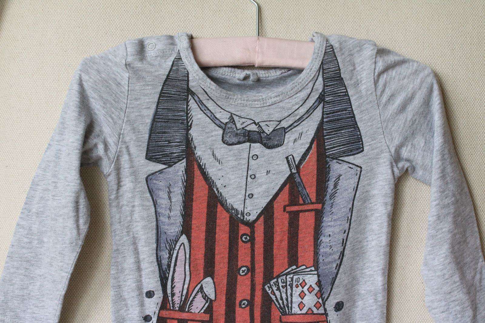 STELLA MCCARTNEY KIDS GREY JERSEY TWIDDLE BABYGROW 24 MONTHS - Image 2