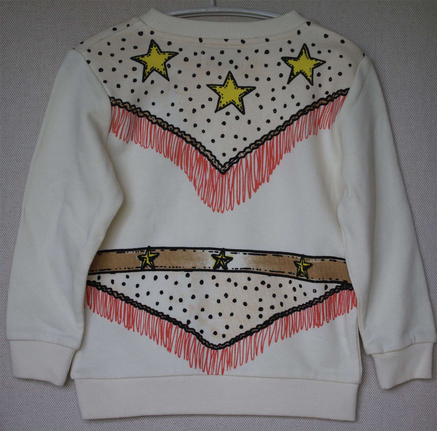 STELLA MCCARTNEY KIDS IVORY COWGIRL SWEATER 3 YEARS - Image 2