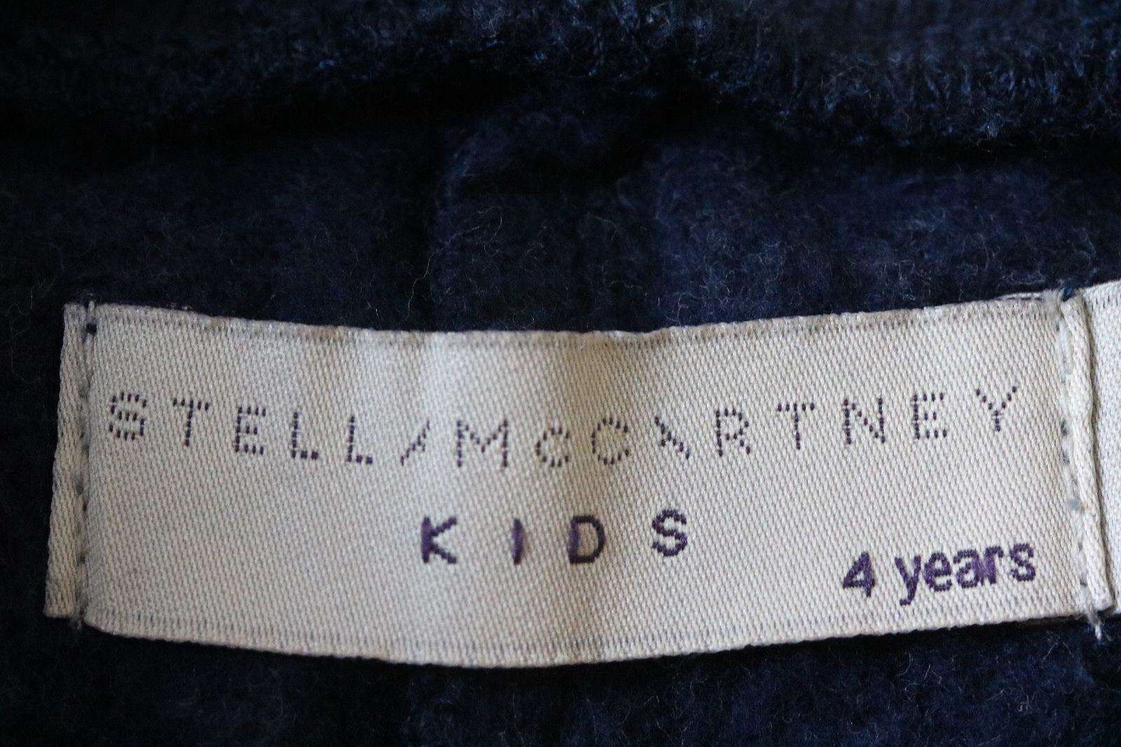 STELLA MCCARTNEY KIDS NAVY BLUE STAR PRINT TRACKSUIT BOTTOMS 4 YEARS - Image 5