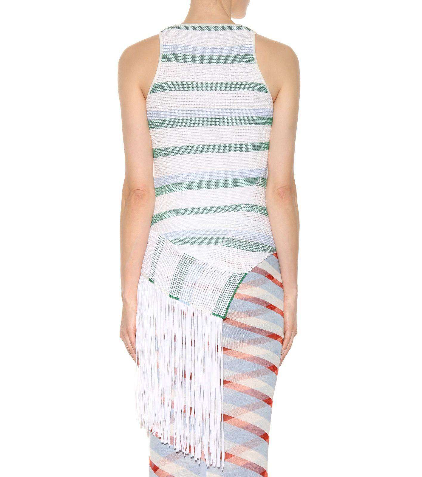 STELLA MCCARTNEY KNITTED STRIPED DAY TOP IT 40 UK 8 - Image 12