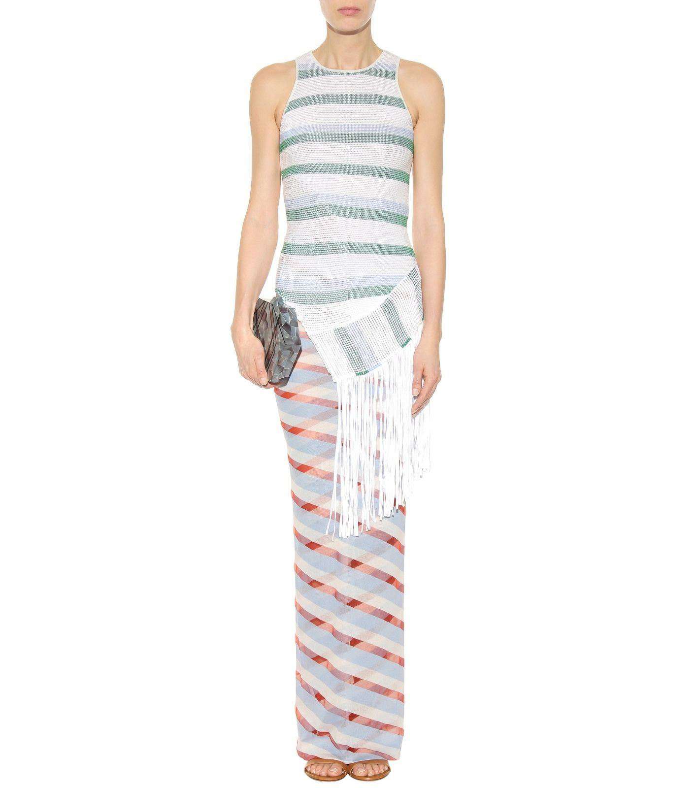 STELLA MCCARTNEY KNITTED STRIPED DAY TOP IT 40 UK 8 - Image 5