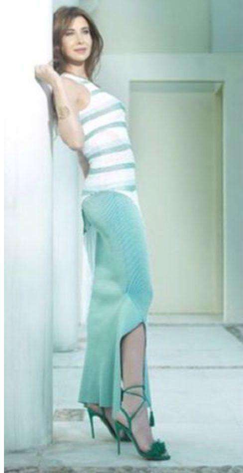 STELLA MCCARTNEY KNITTED STRIPED DAY TOP IT 40 UK 8 - Image 9