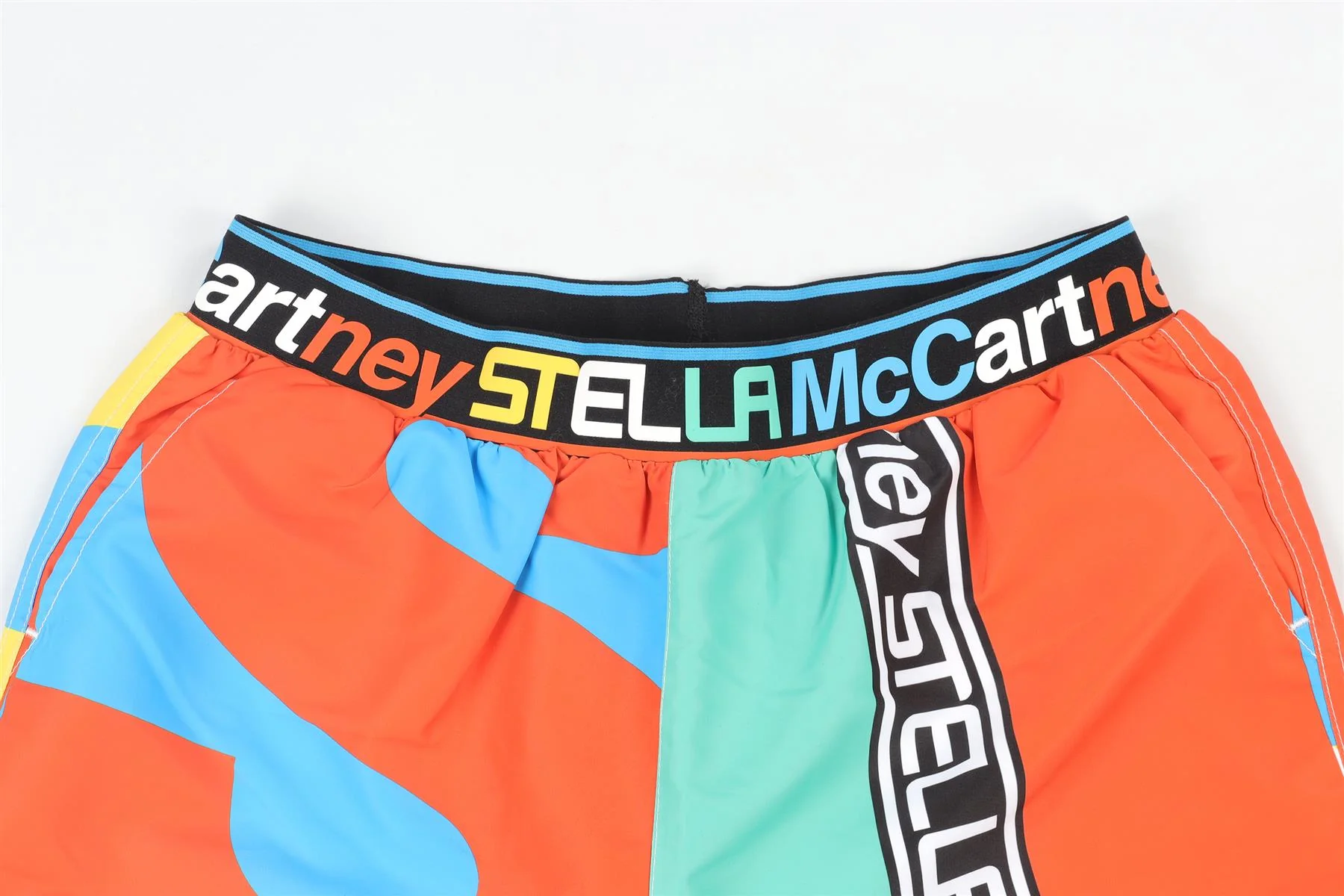 STELLA MCCARTNEY MULTI KIDS BOYS SWIM SHORTS 12 YEARS - Image 3