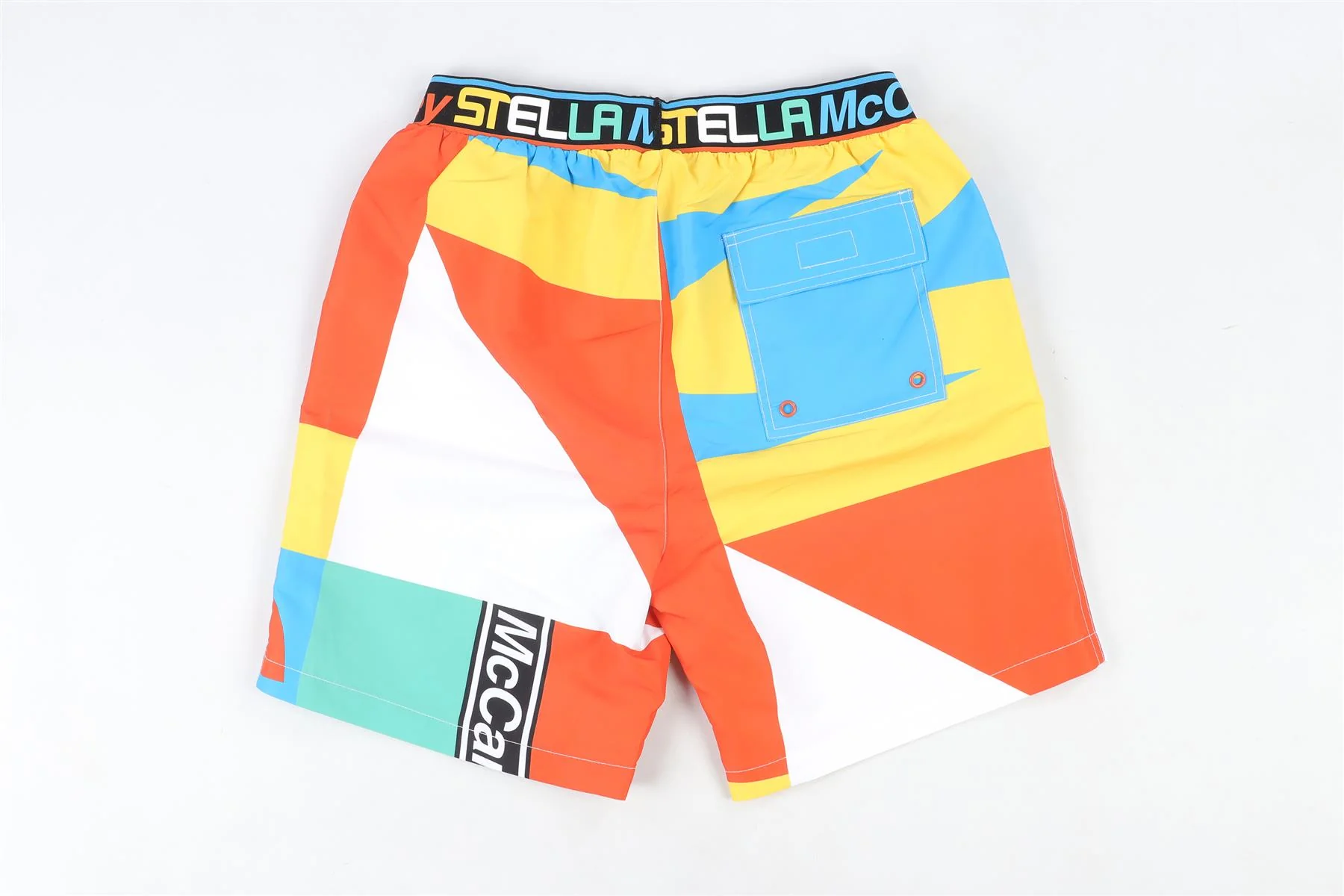 STELLA MCCARTNEY MULTI KIDS BOYS SWIM SHORTS 12 YEARS - Image 4