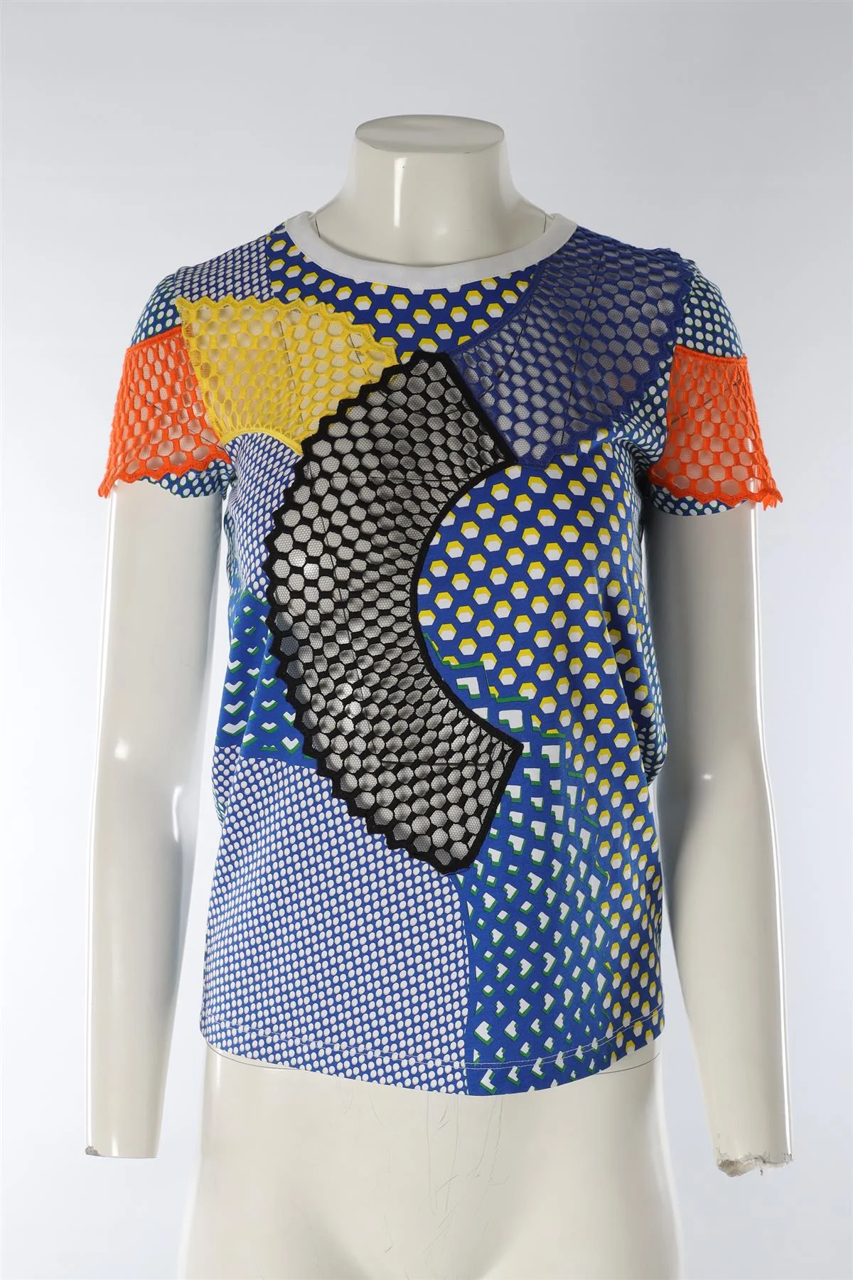 STELLA MCCARTNEY MULTI KNIT TOP IT 36 UK 4 - Image 2