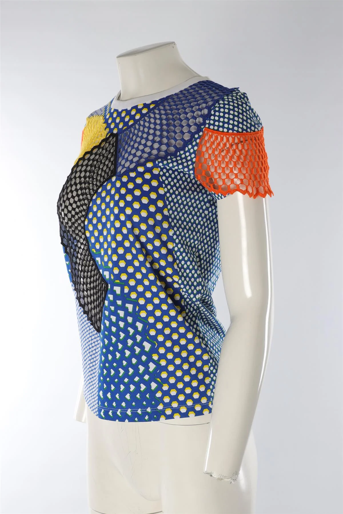 STELLA MCCARTNEY MULTI KNIT TOP IT 36 UK 4 - Image 3