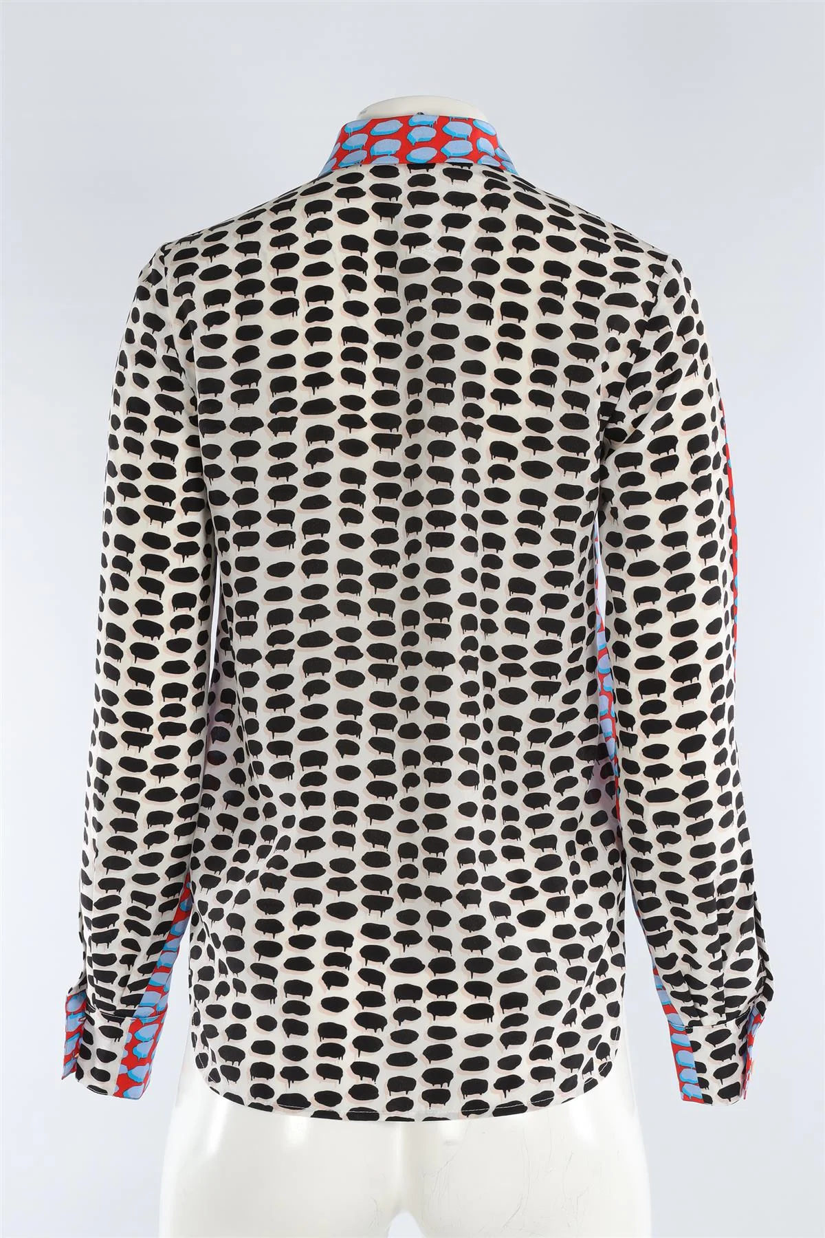 STELLA MCCARTNEY MULTI SILK SHIRT IT 36 UK 4 - Image 4