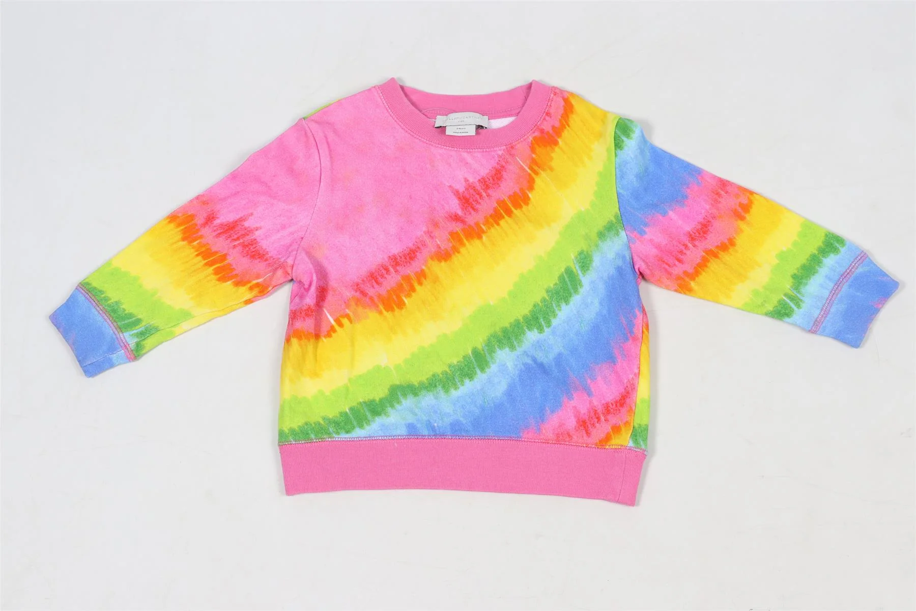 STELLA MCCARTNEY MULTICOLOURED KIDS GIRLS SWEATSHIRT AND PANTS SET 2 YEARS - Image 3