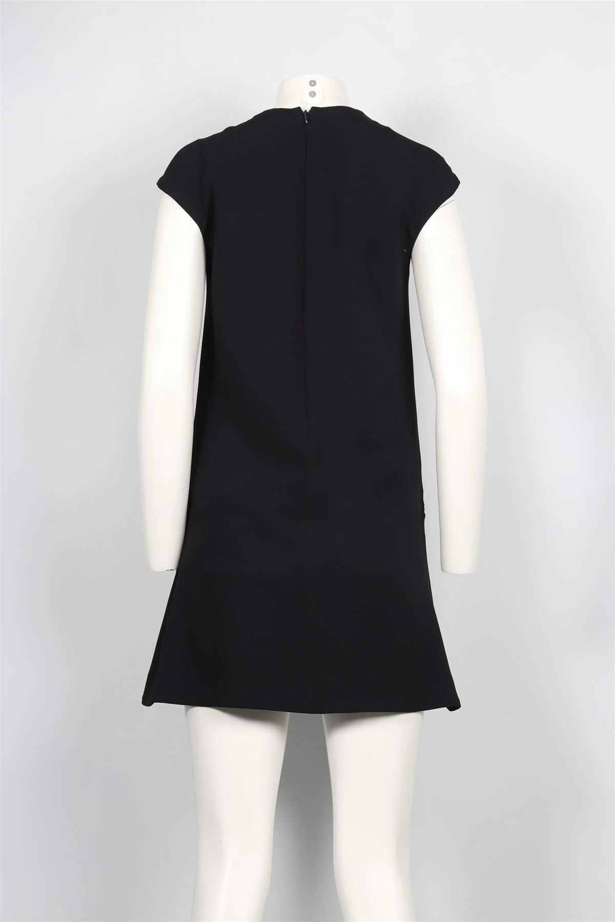 STELLA MCCARTNEY NAVY CREPE MINI DRESS IT 40 UK 8 - Image 4