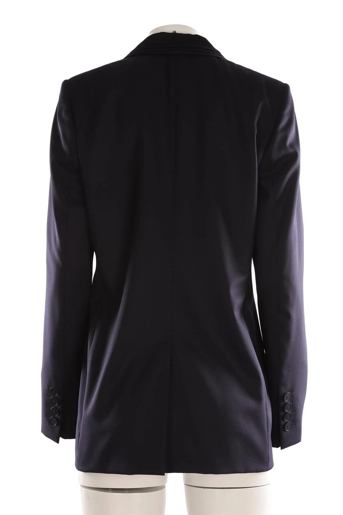 STELLA MCCARTNEY NAVY WOOL BLAZER IT 46 UK 14 - Image 4