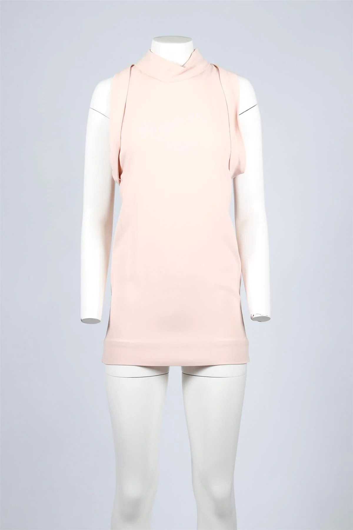 STELLA MCCARTNEY PINK CREPE MINI DRESS IT 36 UK 4 - Image 2