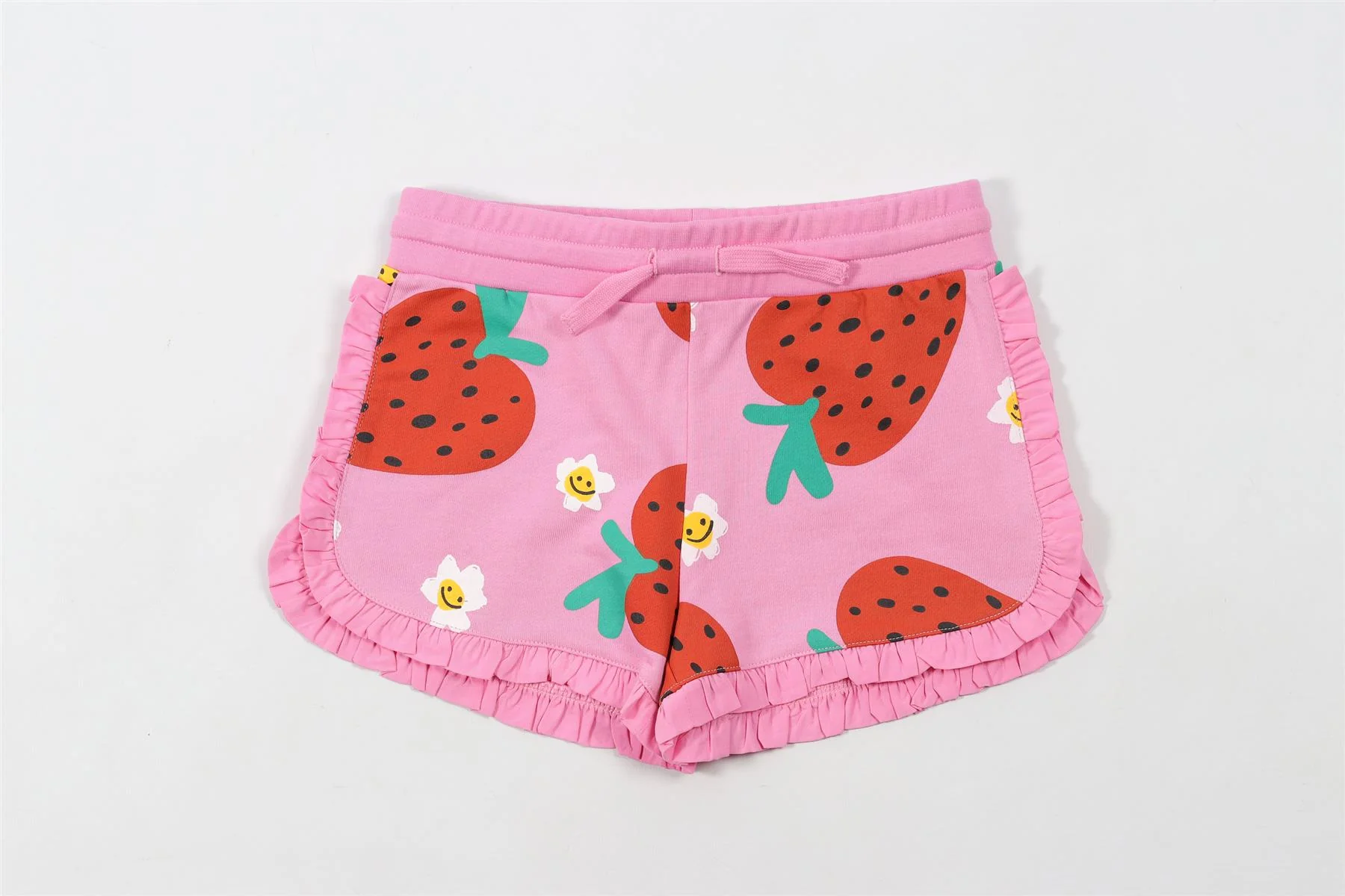 STELLA MCCARTNEY PINK KIDS GIRLS SHORTS 6 YEARS - Image 2