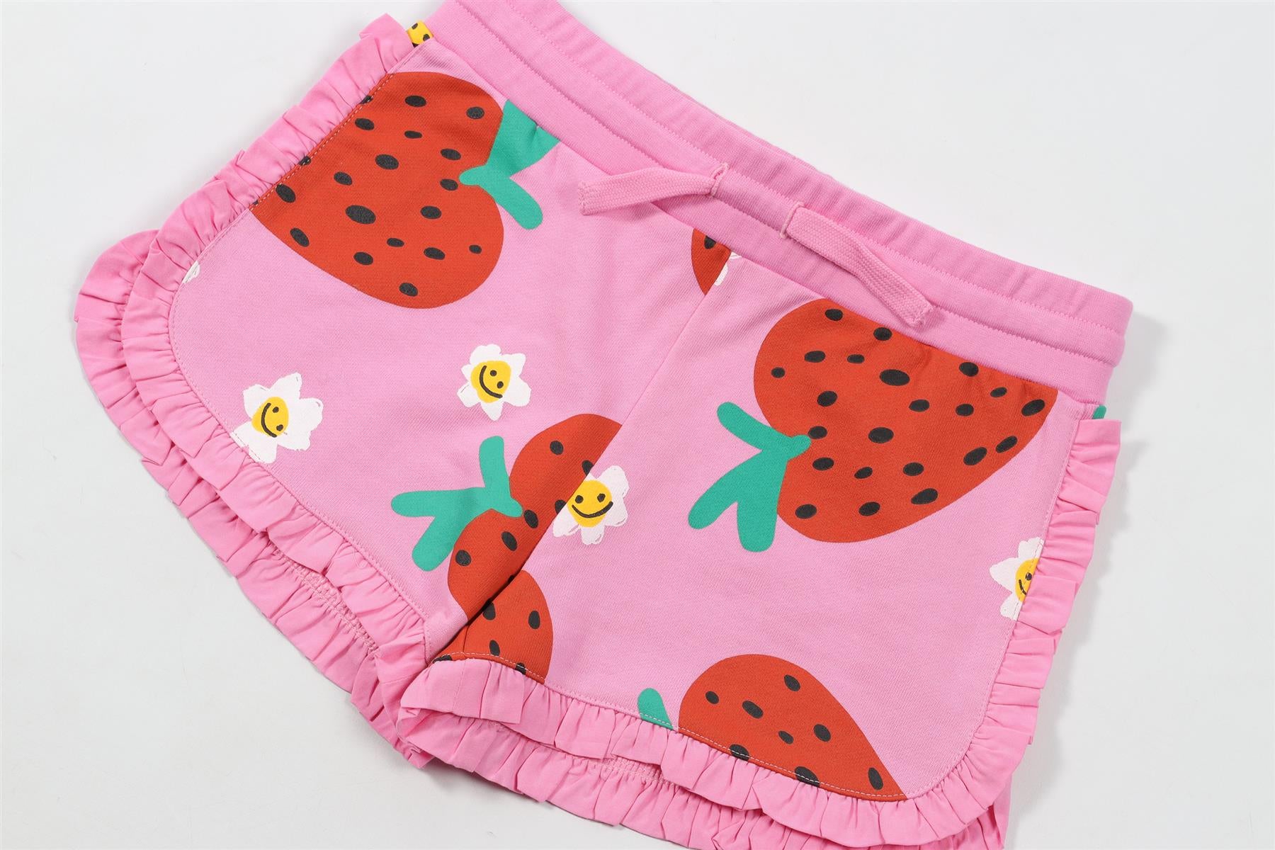 STELLA MCCARTNEY PINK KIDS GIRLS SHORTS 6 YEARS - Image 3