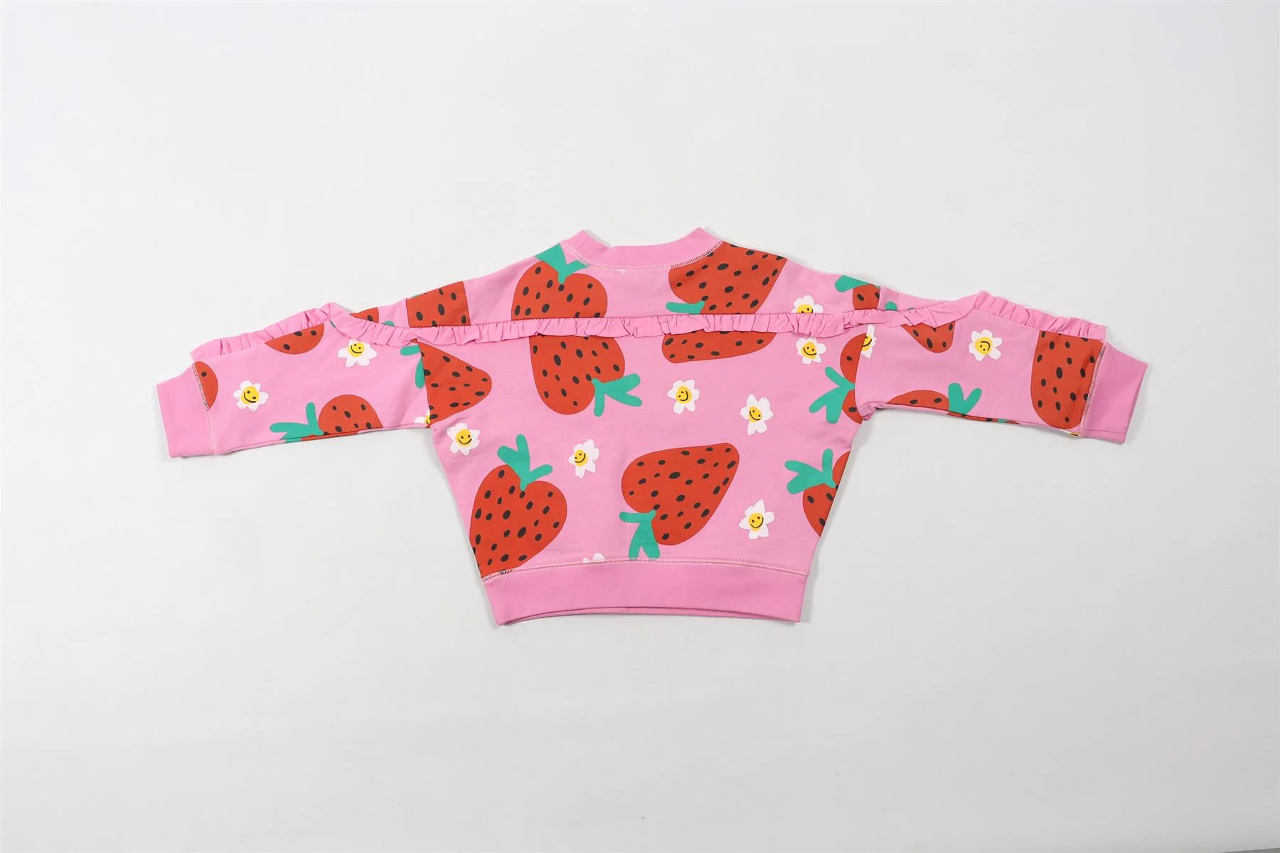 STELLA MCCARTNEY PINK KIDS GIRLS SWEATSHIRT 6 YEARS - Image 4