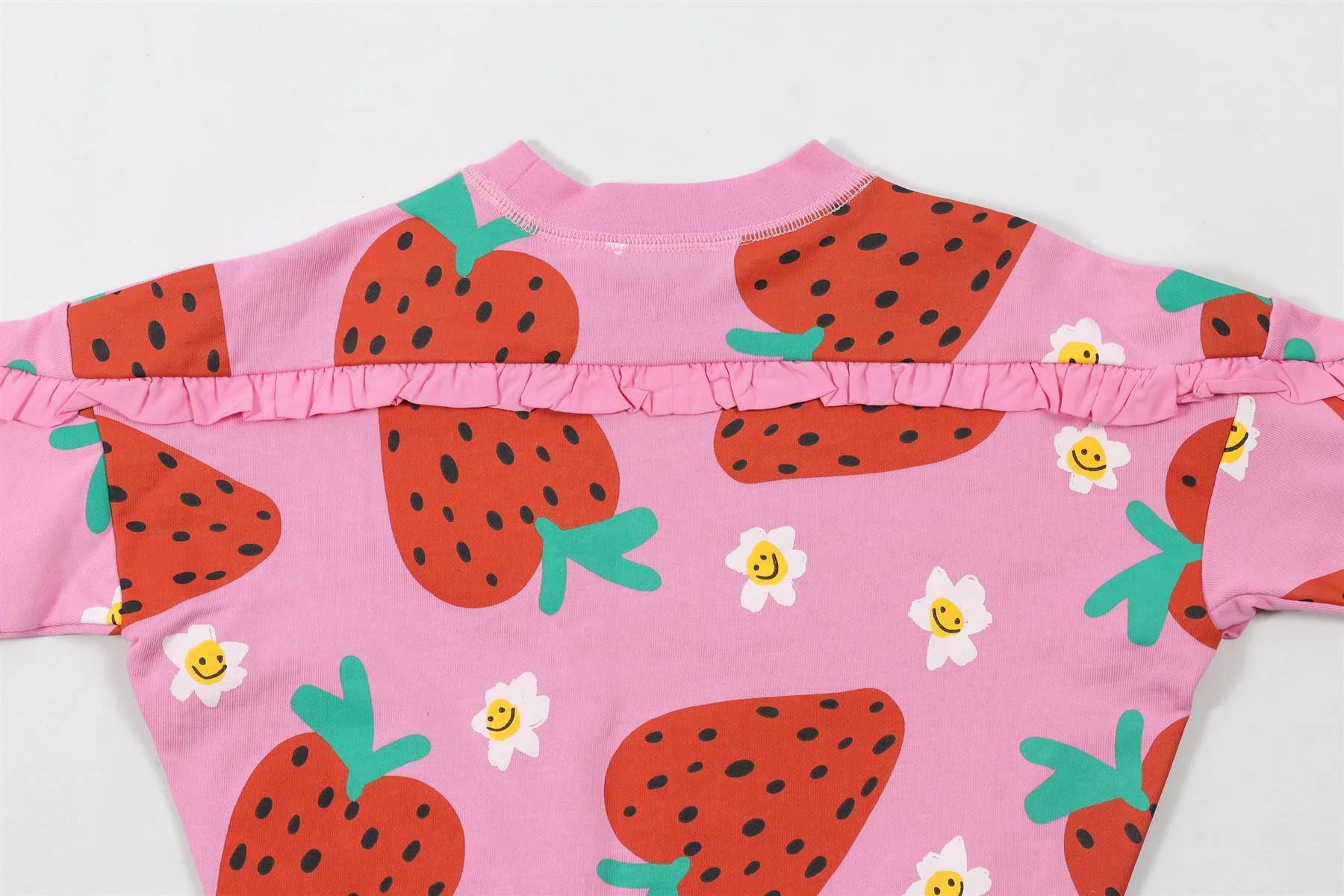 STELLA MCCARTNEY PINK KIDS GIRLS SWEATSHIRT 6 YEARS - Image 5